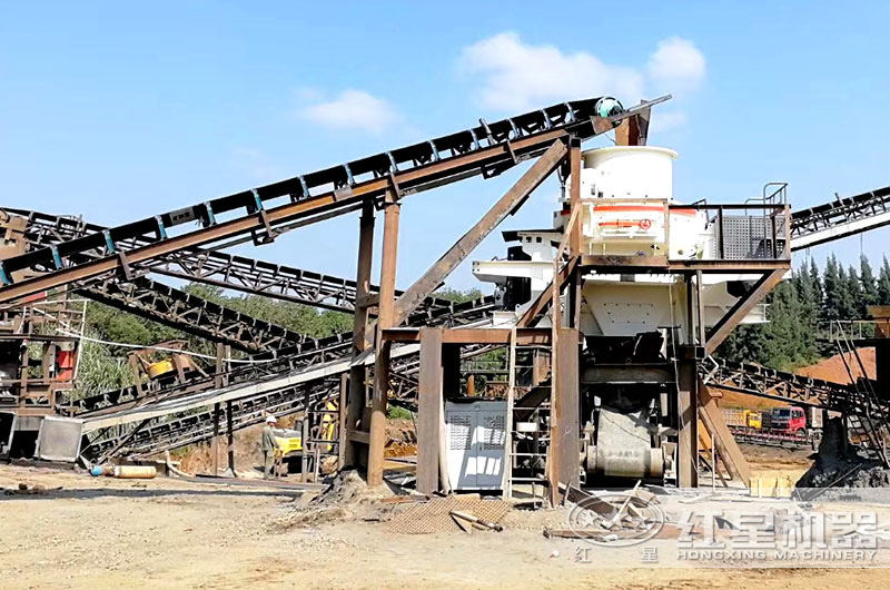 制砂機(jī)成品粒型好，成品多用于建筑工程，道路基建